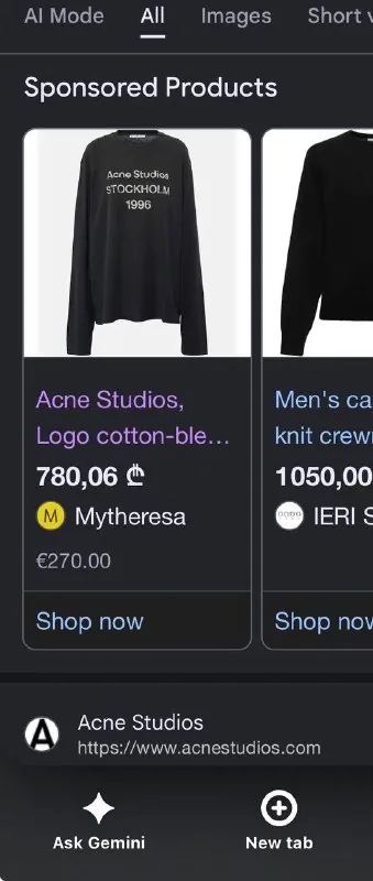 მამაკაცის Acne Studios-ის მაისური, ზომა L 1