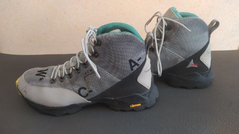 Ботинки для хайкинга A-COLD-WALL серые 46 размер 2