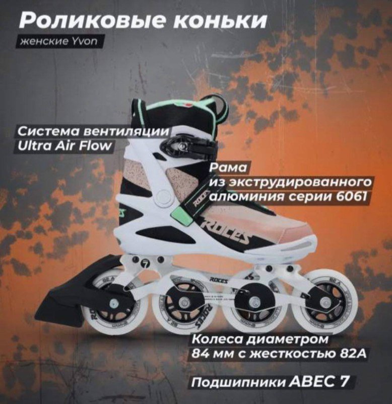 Роликовые коньки размер 37 3