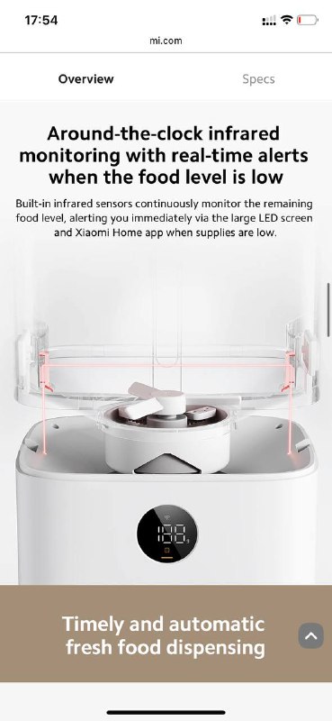 Xiaomi Smart Pet Feeder 2 3