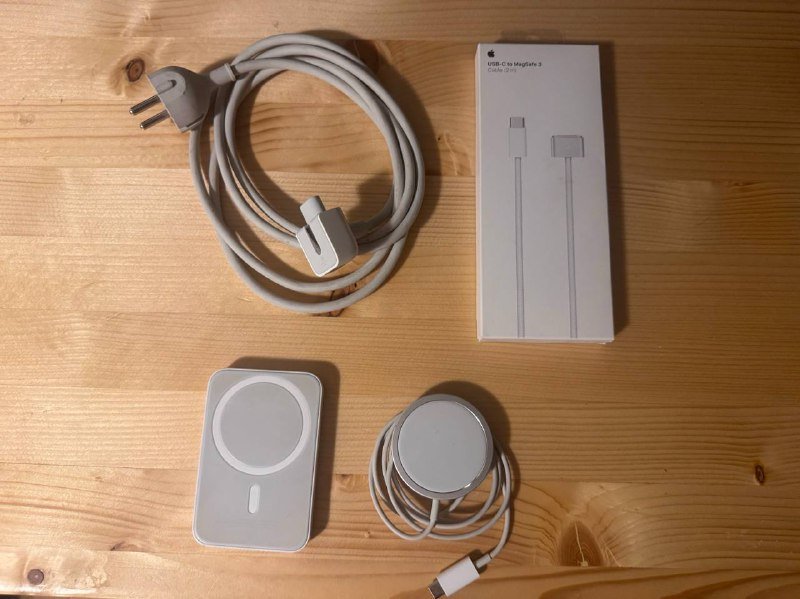 Удлинитель зарядки для макбук, Зарядка UCB-C to MagSafe 3, Внешний аккумулятор MagSafe Lightning, MagSafe беспроводная зарядка USBC