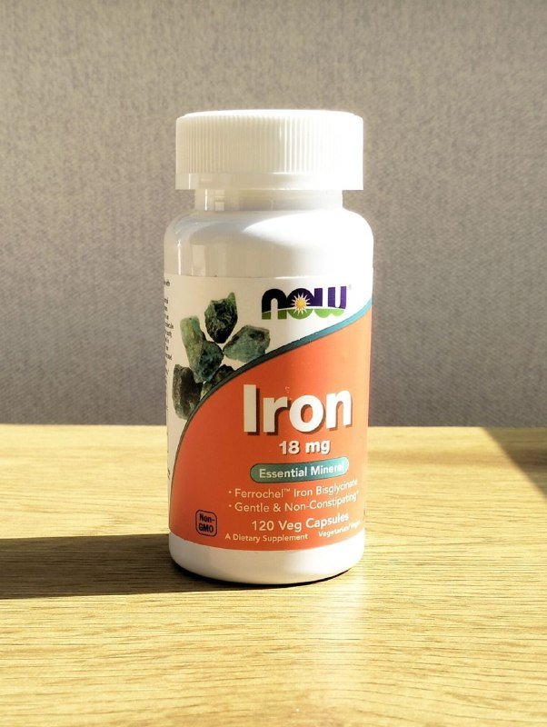 Железо 120 капсул по 18 мг 2