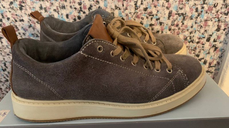 Мужские замшевые туфли 41.5 размер 2