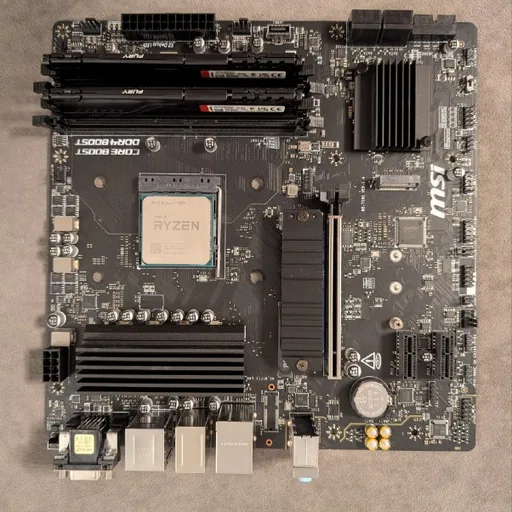 Комплект Ryzen 5 5500, MSI B550M PRO-VDH, 16 GB DDR4