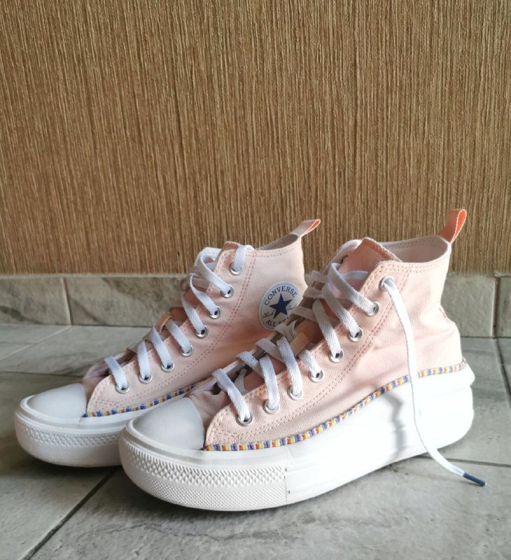 Кеды Converse персикового цвета, размер 39 3