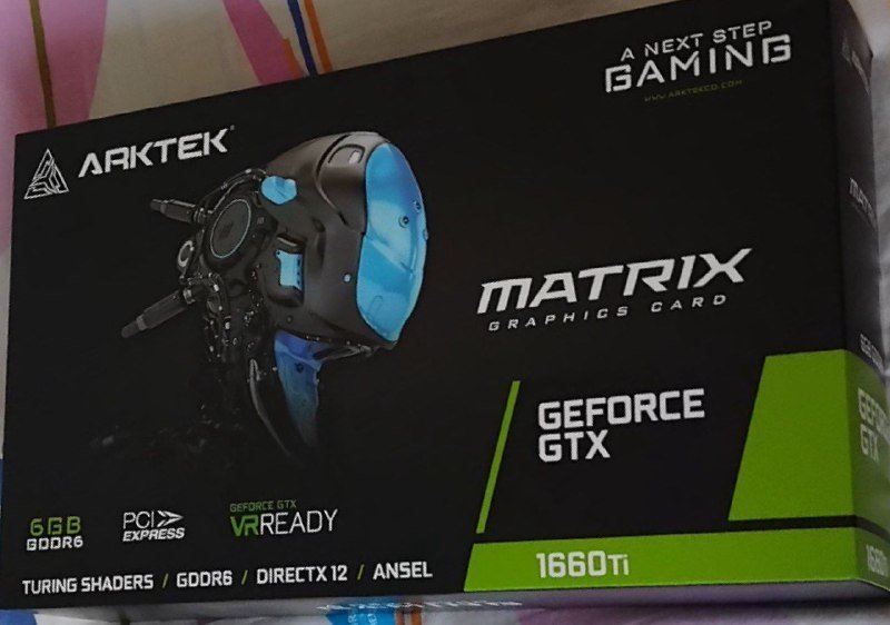Видеокарта ARKTEK NVIDIA GEFORCE GTX 1660 TI 6GB GDDR6