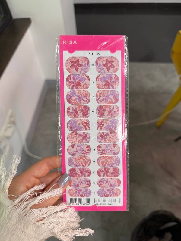 Плёнки для маникюра, комплект из 37 упаковок 4