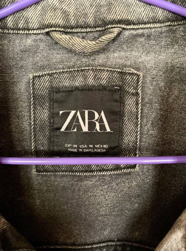Джинсовка из мужского отдела Zara, размер М 3