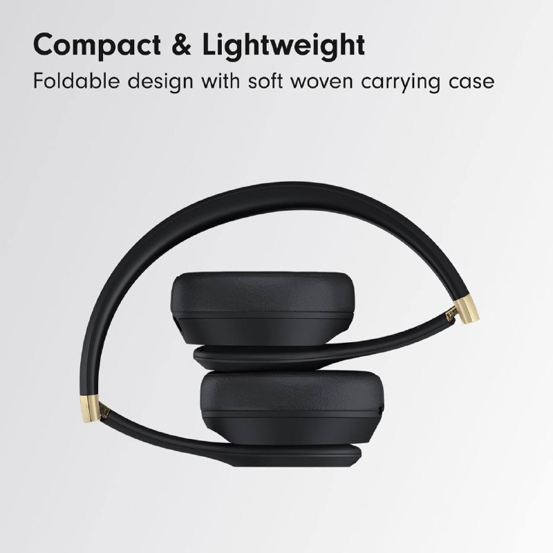 Beats Solo 4 Wireless Headphones Black/Gold 5