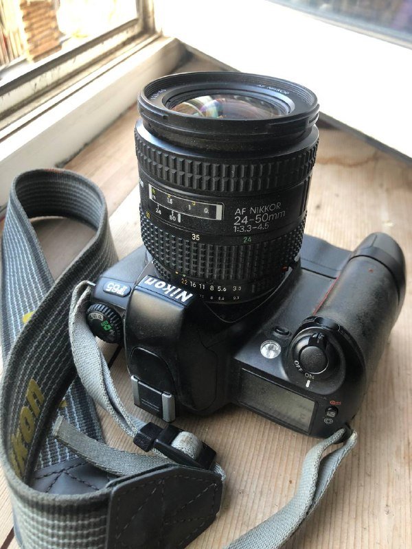 Film Nikon F65 camera, AF Nikkor 24-50mm lens