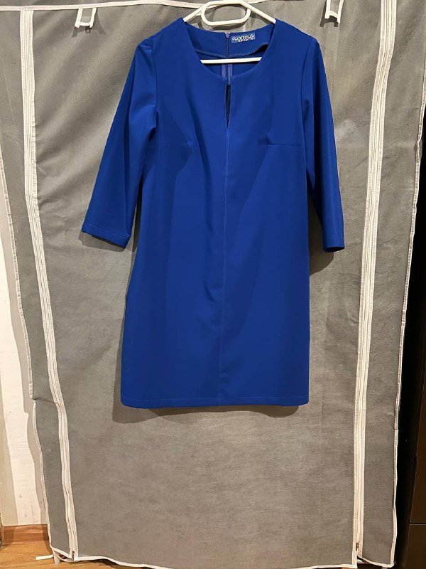 Платье синее в идеальном состоянии 2