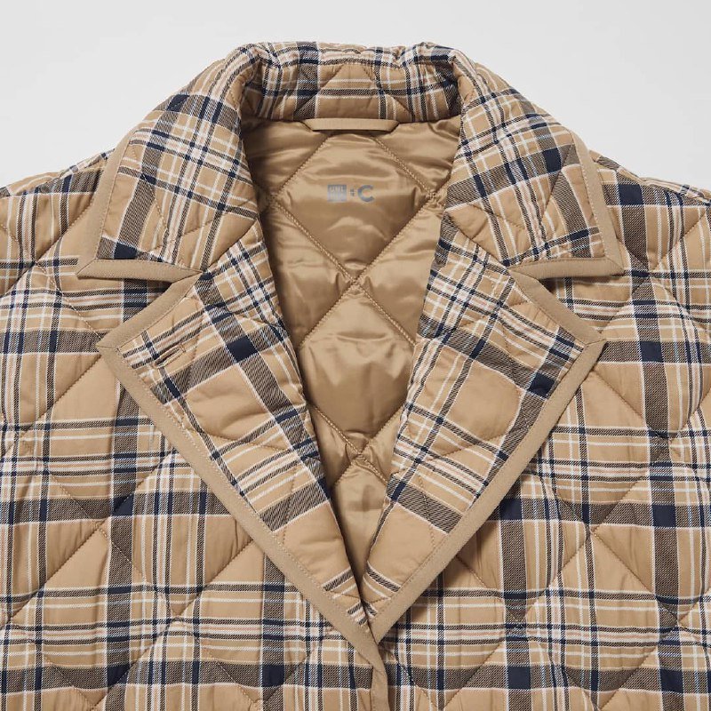 Женское демисезонное стеганое пальто UNIQLO 2