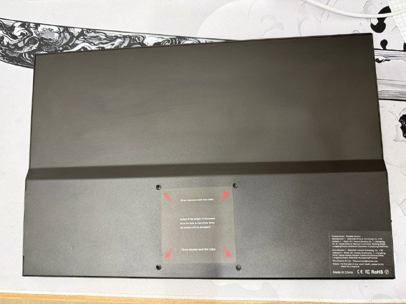 Портативный лёгкий монитор 16" 2560x1600 60Hz 2