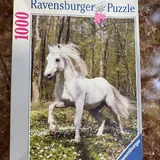 Пазл Ravensburger Белая лошадь 1000 деталей 1