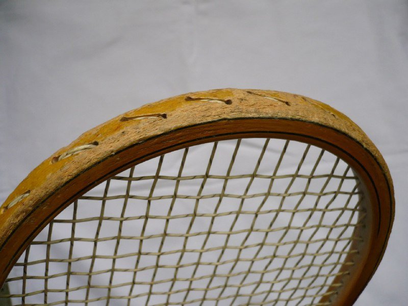 Советская теннисная ракетка деревянная винтажная 3