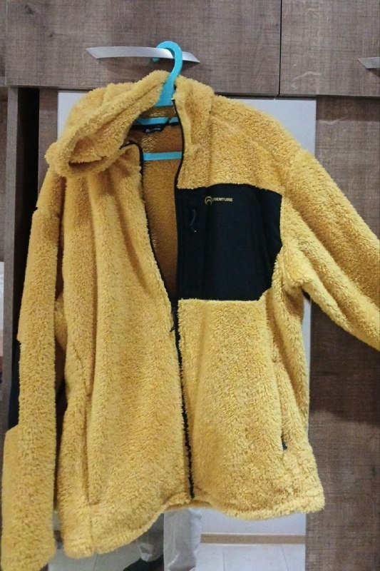 Жёлтая флисовая кофта Outventure 52 M-L