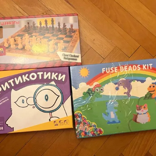 Шахматы, Крикотики, термо мозаика