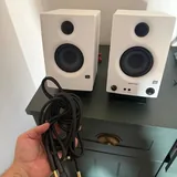 Presonus Eris 3.5, сабвуфер, стенды, кабели 1