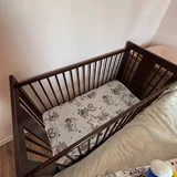 Детская кровать с матрасом 1