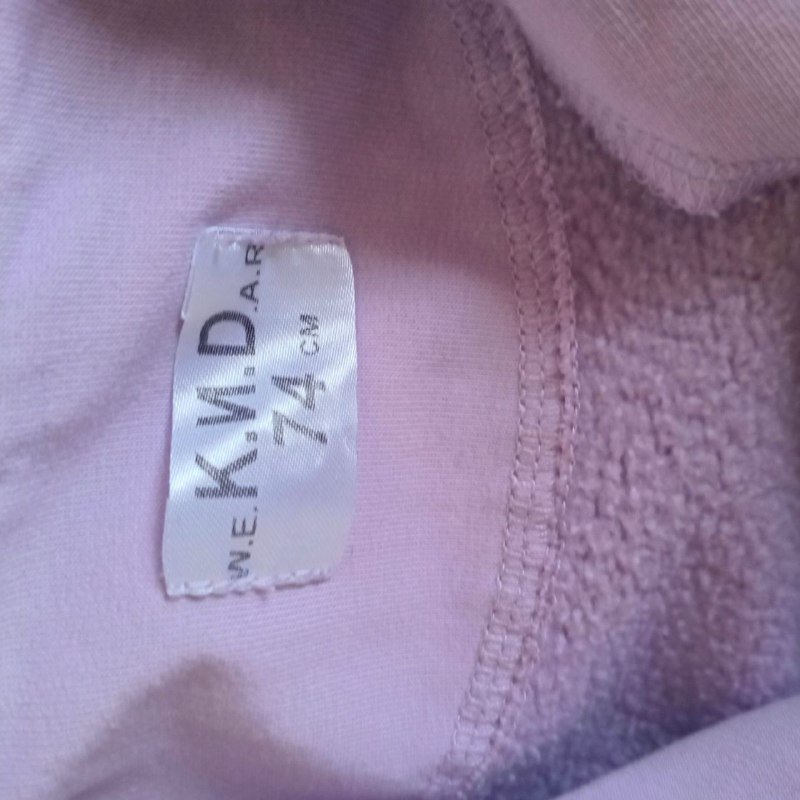 Детский комбинезон на флисе размер 74 см 3