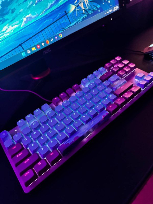 Игровой ПК, монитор, клавиатура, мышь, коврик, наушники 6