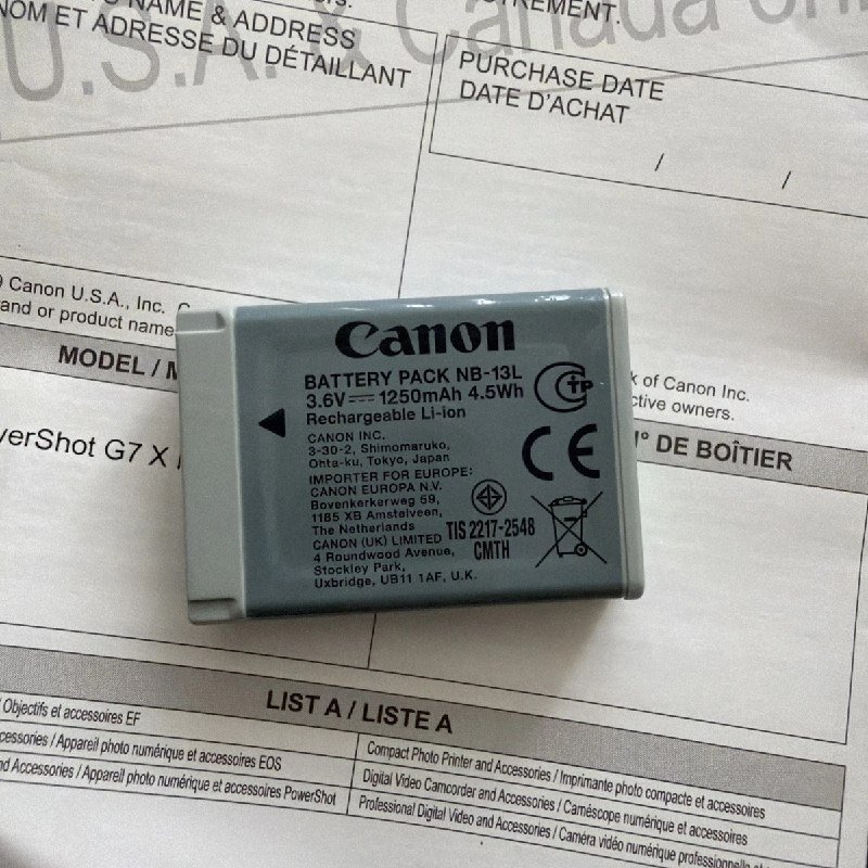 Canon G7X Mark III камера 5