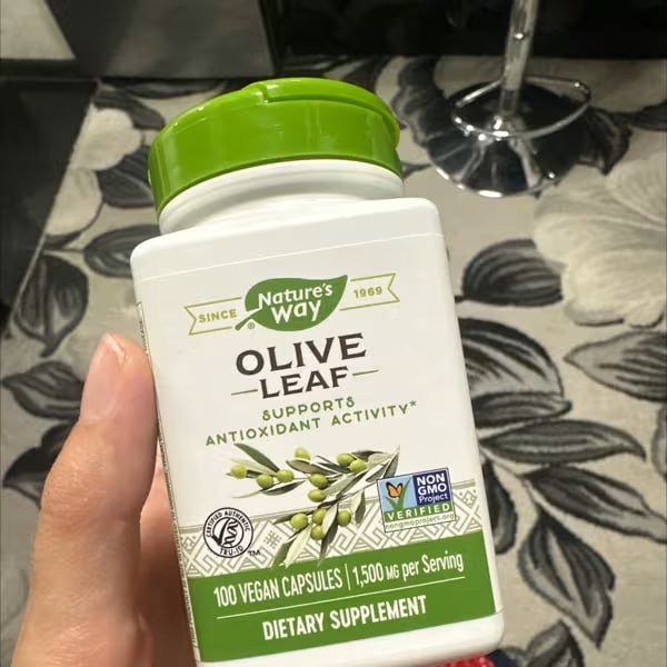 Экстракт листьев оливы Olive Leaf, 100 капсул