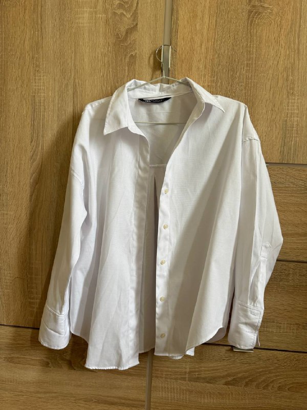 Рубашки в клетку и белая рубашка 3