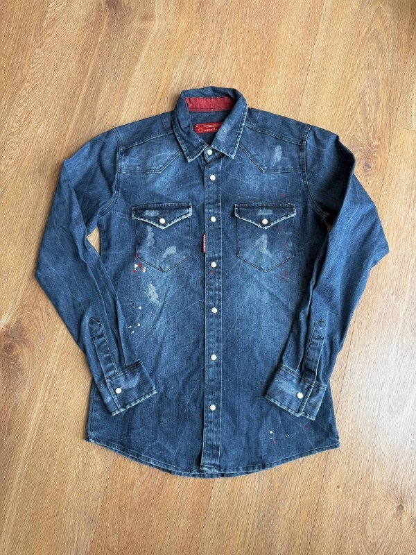 Джинсовая рубашка Dsquared2 женская, Джинсы скини Dsquared2 женские