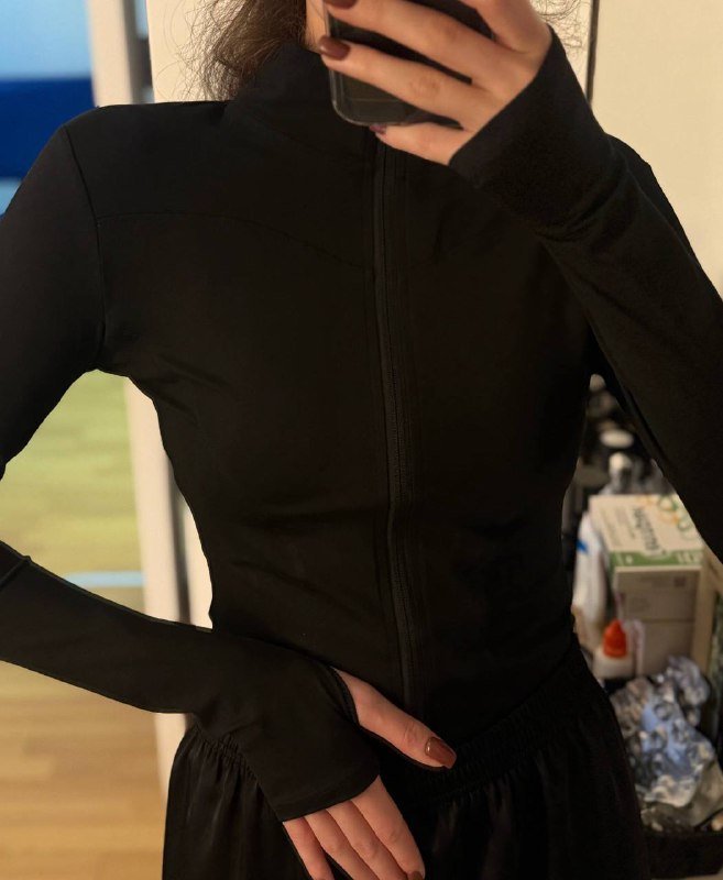 Женский рашгард водолазка ветровка на молнии