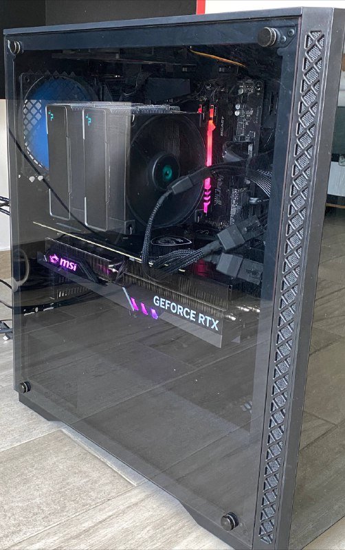 Игровой компьютер MSI 4080 super Ryzen 7 5700x 32GB 2TB SSD 2