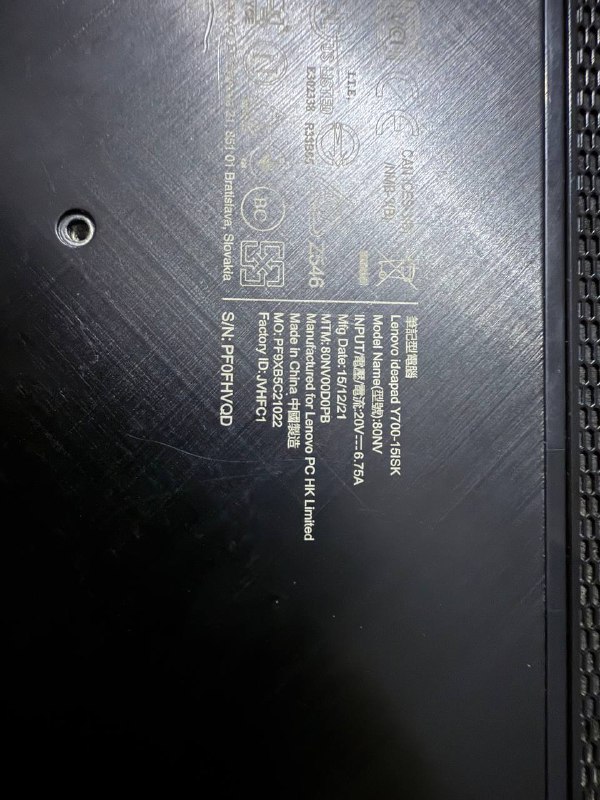 Игровой ноутбук Lenovo Y700 2015 года 10