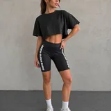 Zara top S, Guess cycling shorts XS 2