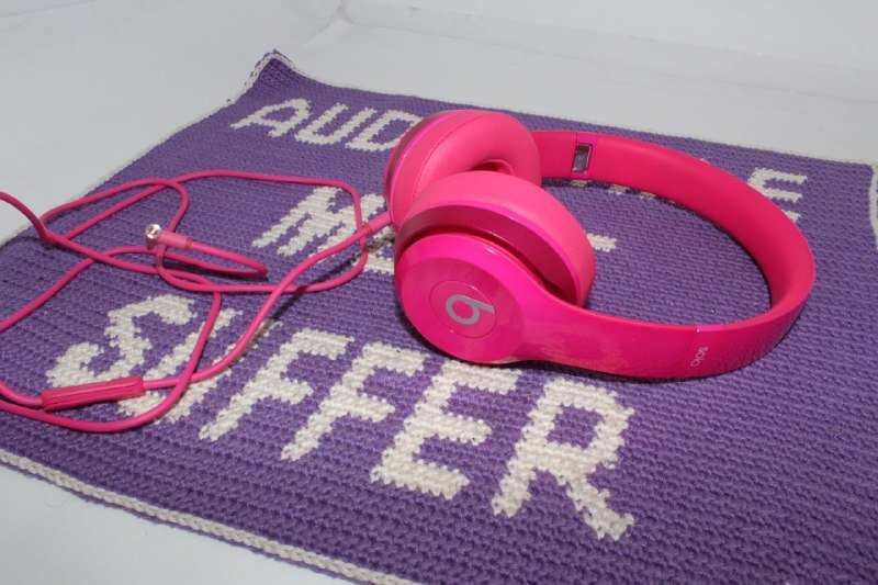 Проводные наушники Beats solo 2 pink 3