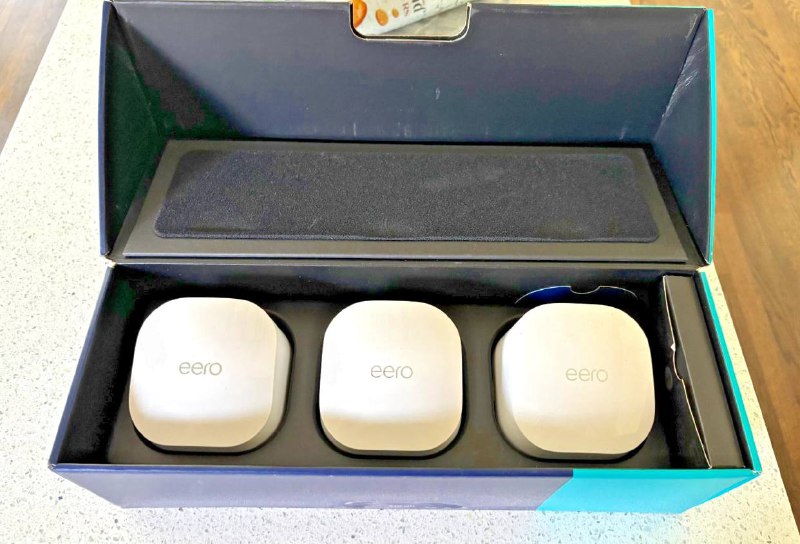 Amazon eero 6 Mesh Wi-Fi система (3 устройства) Wi-Fi 6 2