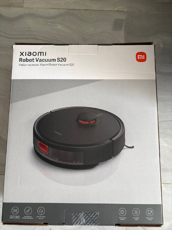 Xiaomi Robot Vacuum S20 черный