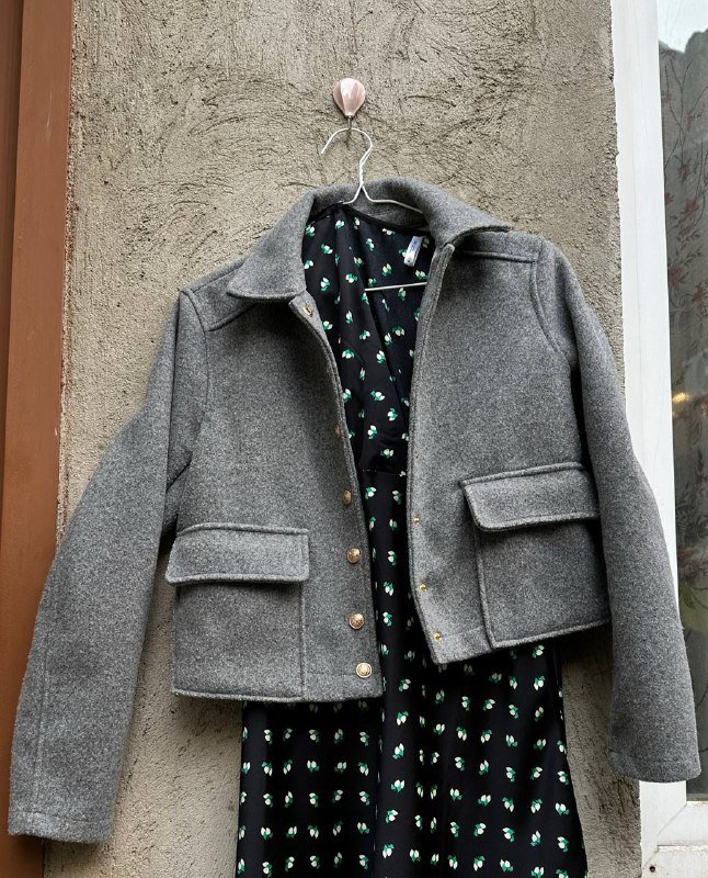 Юбка серая, Куртка жакет весна/осень без подкладки 2