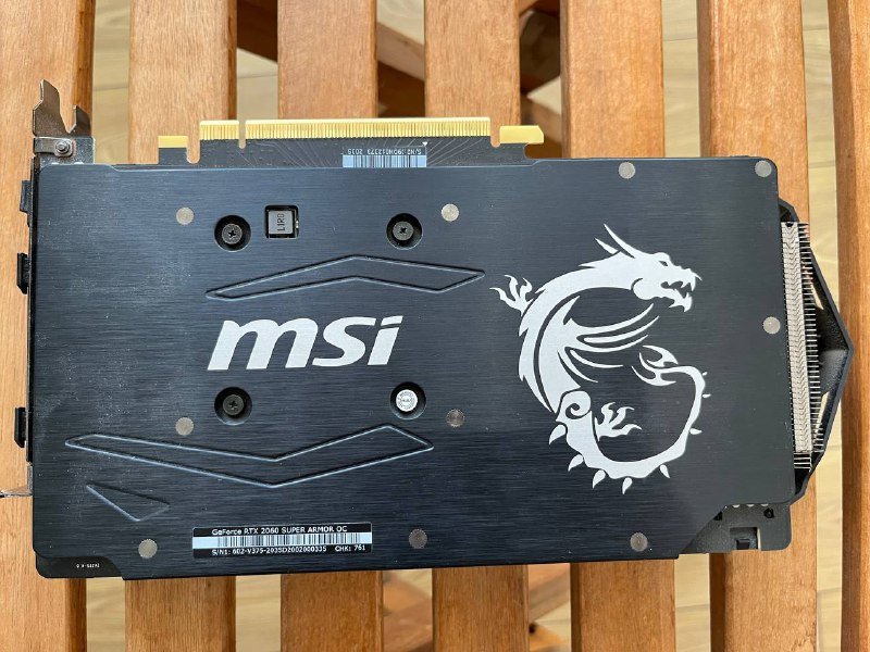 MSI GeForce RTX 2060 SUPER ARMOR OC видеокарта 3