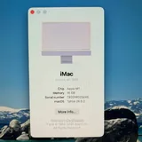 iMac M1 2021 24" фиолетовый 4