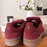 Новые Adidas Campus бордовые 4