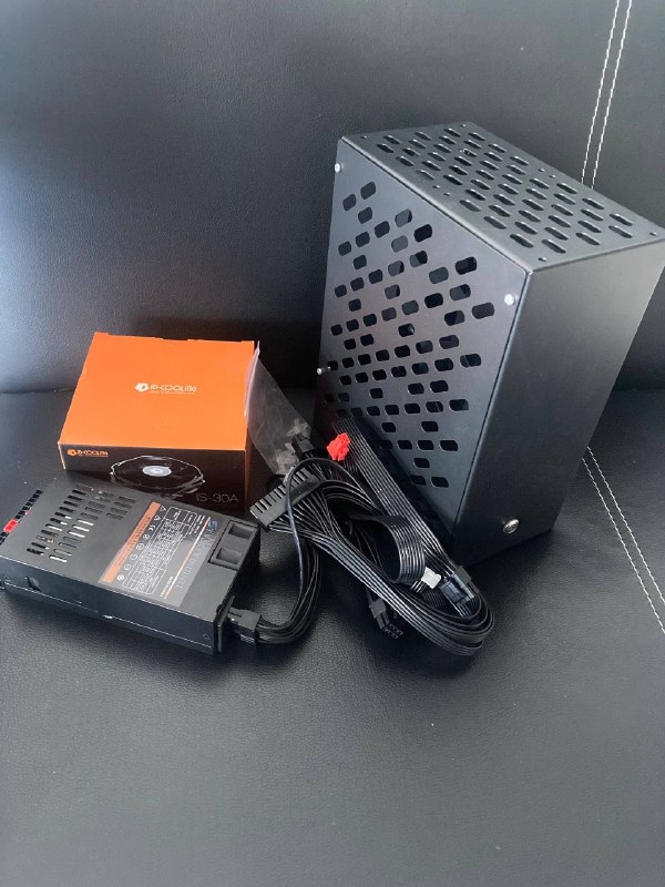 Корпус mini-ITX, блок питания Flex-ATX, кулер CPU