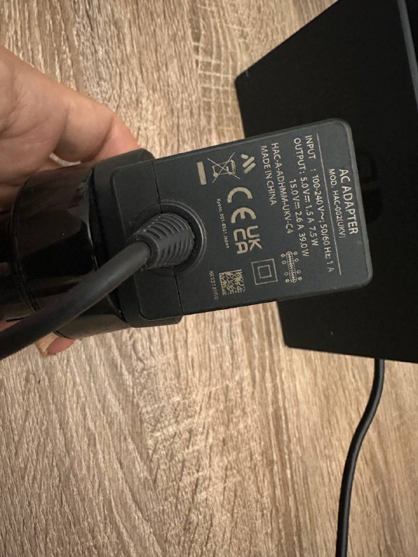 Бокс и блок питания Nintendo Switch с переходником, кабель HDMI 4