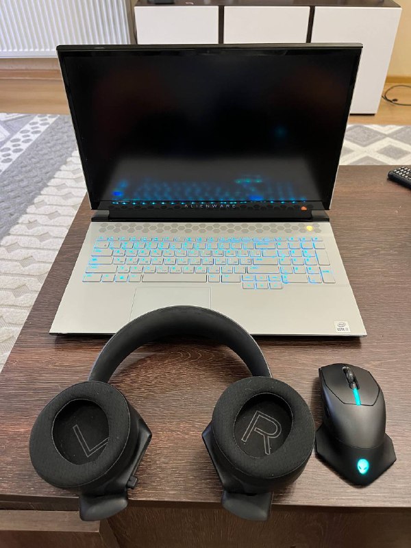 Alienware m17r3 i7 10 поколение, 2070super, 300hz, 1tb ssd, мышь, наушники