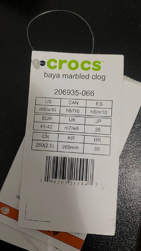 Crocs оригинал новые, не подошел размер
