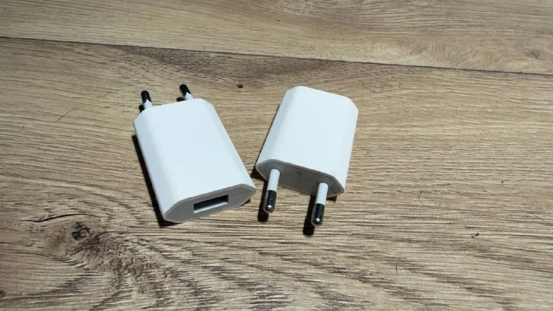 Вилка блок питания Apple, 2 шт