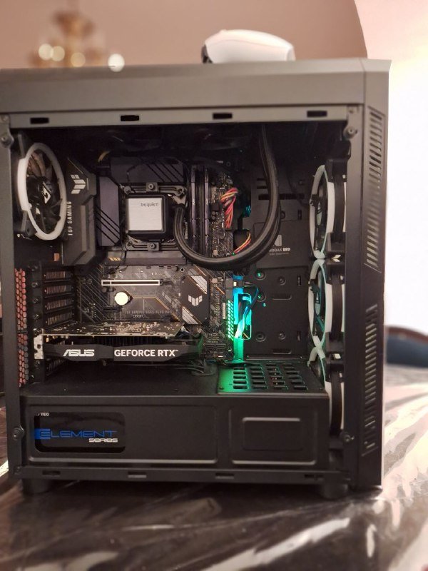 Игровой компьютер с видеокартой NVIDIA RTX 3050, 32GB RAM 5