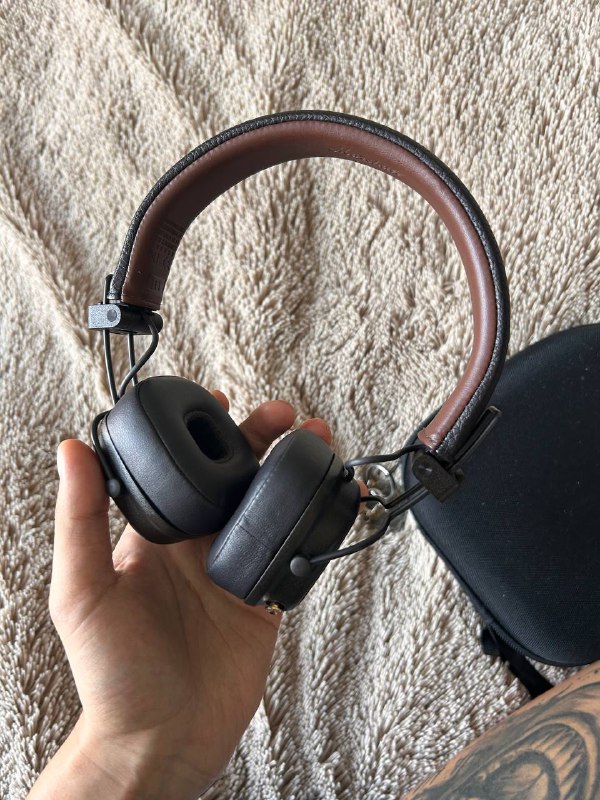 Беспроводные наушники Marshall Major IV Bluetooth Brown 4
