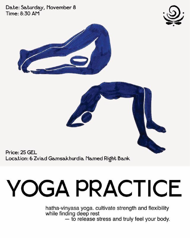 Hatha–Vinyasa Yoga Class November 8