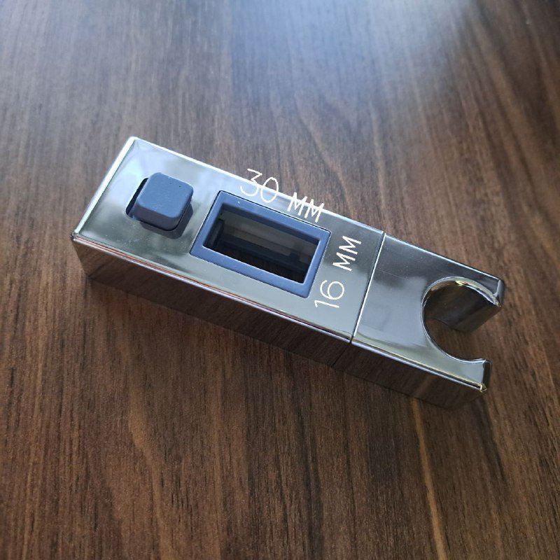 Держатель душевой лейки с регулируемой рукояткой