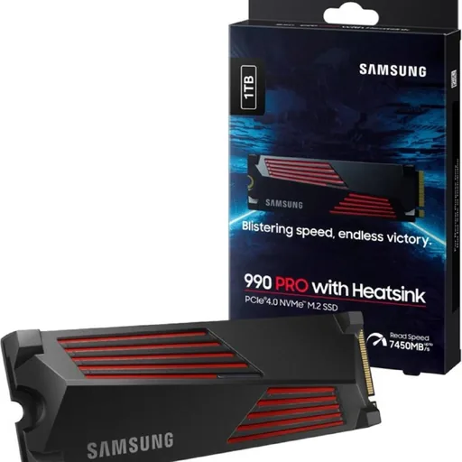 Samsung 990 Pro 1TB ջերմատարով